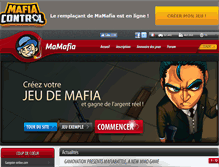 Tablet Screenshot of mamafia.fr